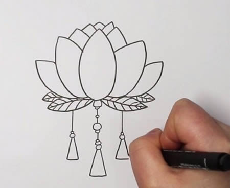 元宵節(jié)花燈簡(jiǎn)筆畫怎么畫