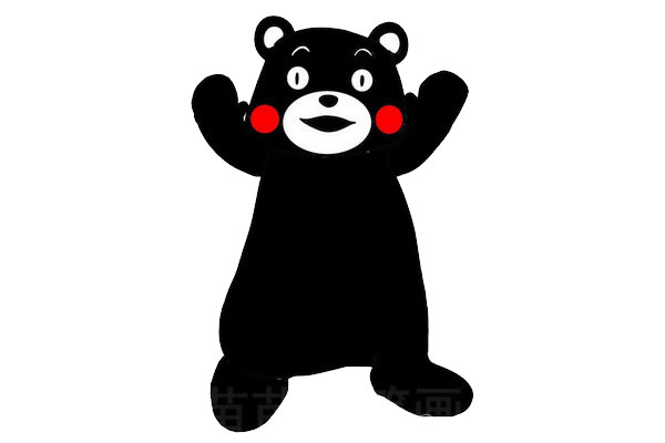 熊本熊簡(jiǎn)筆畫(huà)步驟