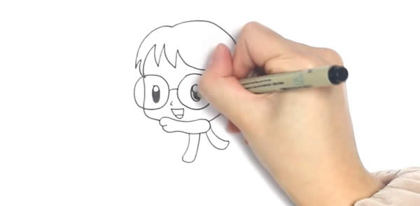 哈利波特簡筆畫教程