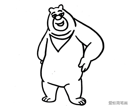 熊二怎么畫最簡單 熊二怎么畫最簡單