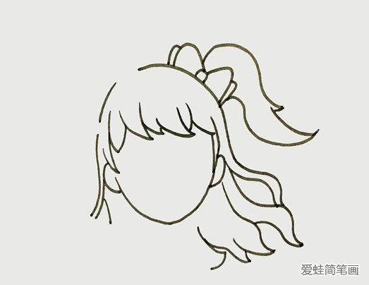 菲夢(mèng)少女簡(jiǎn)筆畫(huà)