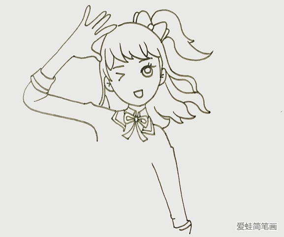 菲夢(mèng)少女簡(jiǎn)筆畫(huà)
