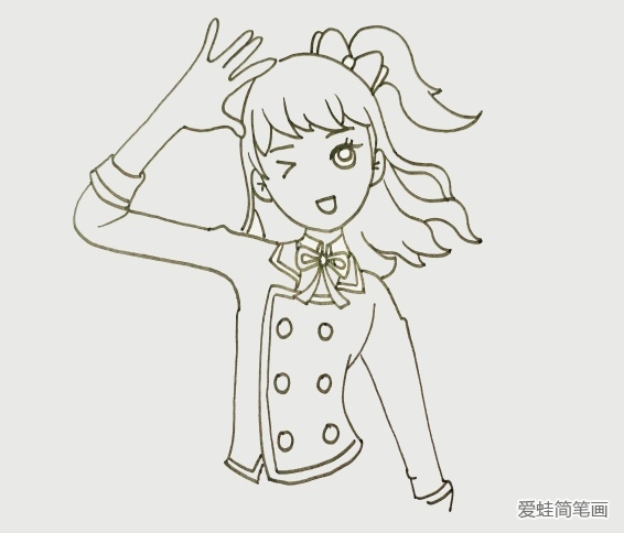菲夢(mèng)少女簡(jiǎn)筆畫(huà)
