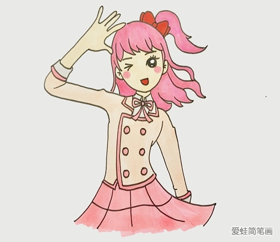 菲夢(mèng)少女簡(jiǎn)筆畫(huà)