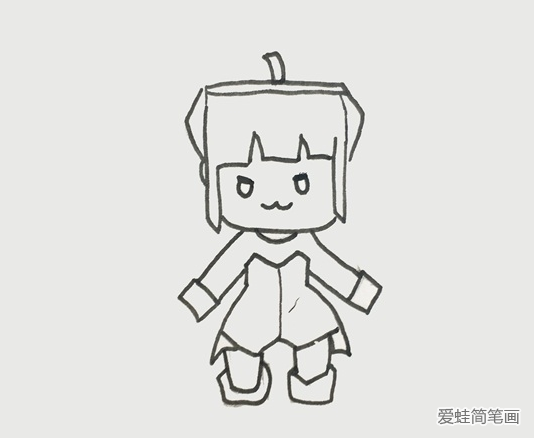 幻音簡筆畫步驟