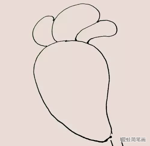 保衛(wèi)蘿卜簡筆畫步驟