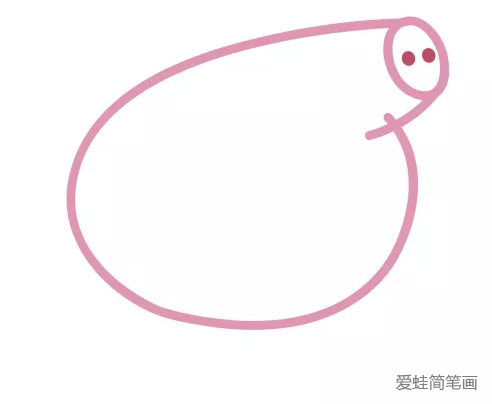 小豬佩奇豬爸爸簡(jiǎn)筆畫教程