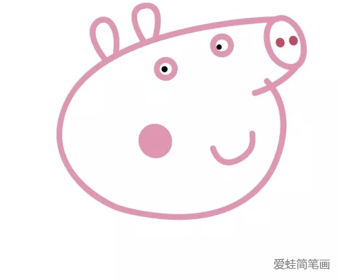 小豬佩奇豬爸爸簡(jiǎn)筆畫教程