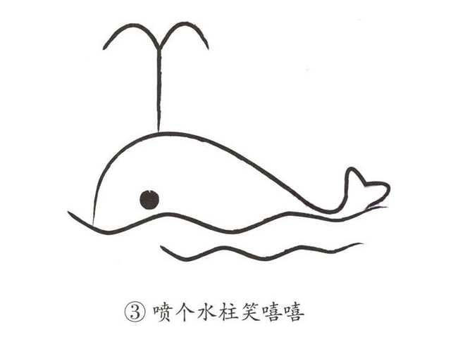 簡(jiǎn)單抽象的鯨魚簡(jiǎn)筆畫 簡(jiǎn)單抽象的鯨魚簡(jiǎn)筆畫
