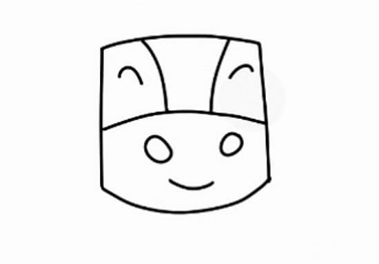 卡通的黃牛簡(jiǎn)筆畫(huà)步驟教程