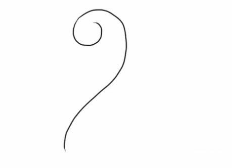 水中的白天鵝簡(jiǎn)筆畫(huà)教程