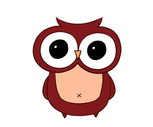 大眼睛卡通貓頭鷹簡(jiǎn)筆畫 大眼睛卡通貓頭鷹簡(jiǎn)筆畫