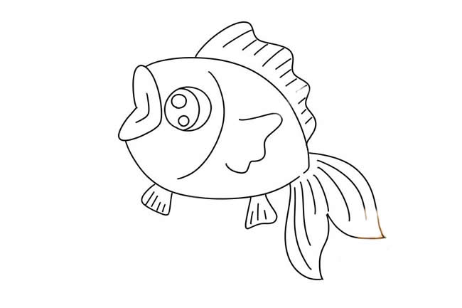可愛(ài)漂亮的粉色小魚簡(jiǎn)筆畫 可愛(ài)漂亮的粉色小魚簡(jiǎn)筆畫
