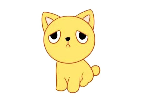 5款關于小貓的簡筆畫大全