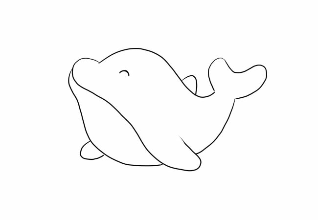 簡(jiǎn)單易學(xué)的鯨魚(yú)簡(jiǎn)筆畫(huà)