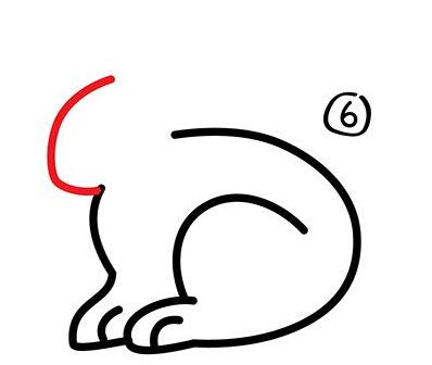 小兔子簡筆畫詳細步驟分解