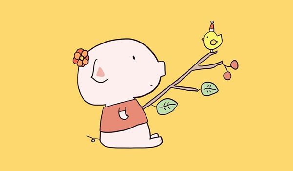 9張可愛的卡通小豬簡(jiǎn)筆畫大全 9張可愛的卡通小豬簡(jiǎn)筆畫大全