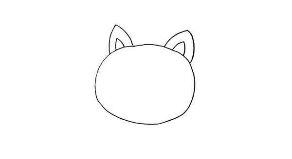 開(kāi)心小豬簡(jiǎn)筆畫(huà)步驟