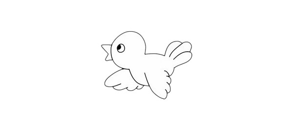 一步步教你畫簡(jiǎn)單的黃鸝鳥(niǎo)