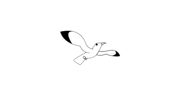 一步步教你畫簡(jiǎn)單的海鷗