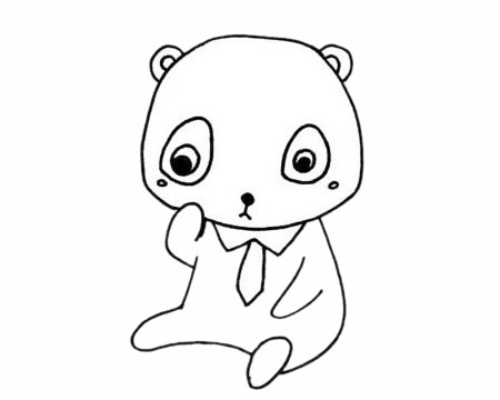 懶猴怎么畫最簡單