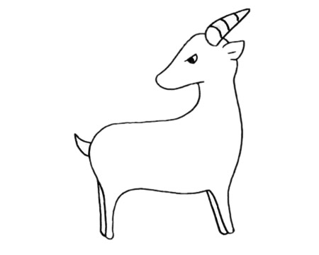 山羊怎么畫最簡(jiǎn)單 山羊怎么畫最簡(jiǎn)單