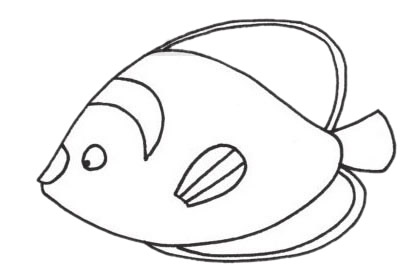 關(guān)于熱帶魚的簡筆畫