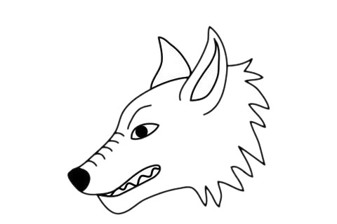 關(guān)于狼頭的簡(jiǎn)筆畫(huà) 關(guān)于狼頭的簡(jiǎn)筆畫(huà)