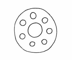 一步步教你畫(huà)簡(jiǎn)單的烏龜