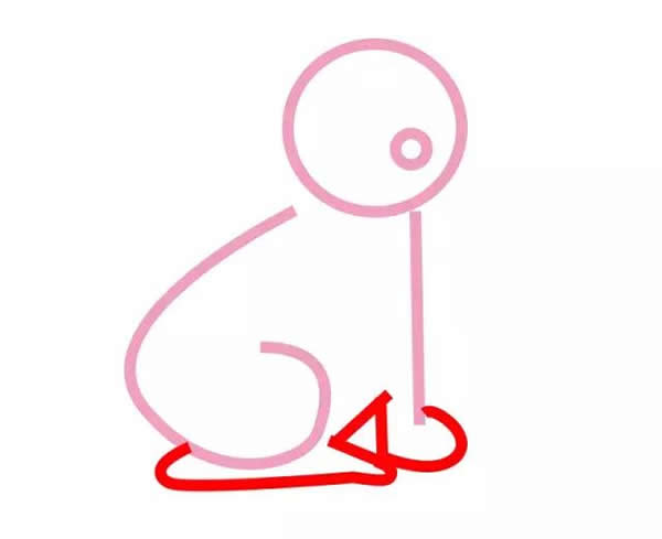 教你怎么用數字畫小兔子