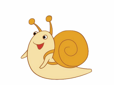 黃色蝸牛卡通簡(jiǎn)筆畫(huà) 黃色蝸牛卡通簡(jiǎn)筆畫(huà)