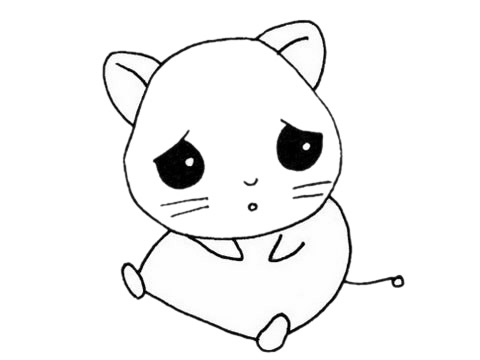萌萌噠倉(cāng)鼠簡(jiǎn)筆畫(huà) 萌萌噠倉(cāng)鼠簡(jiǎn)筆畫(huà)