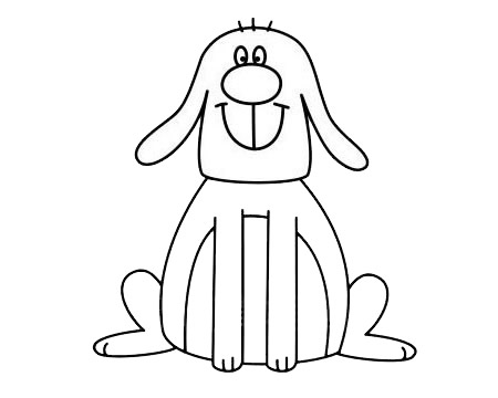 關(guān)于狗狗的簡(jiǎn)筆畫(huà) 關(guān)于狗狗的簡(jiǎn)筆畫(huà)