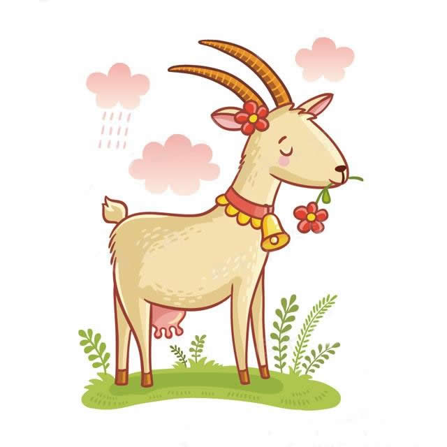 可愛(ài)的山羊簡(jiǎn)筆畫 可愛(ài)的山羊簡(jiǎn)筆畫