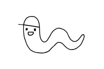 蚯蚓簡(jiǎn)筆畫(huà)簡(jiǎn)單畫(huà)法
