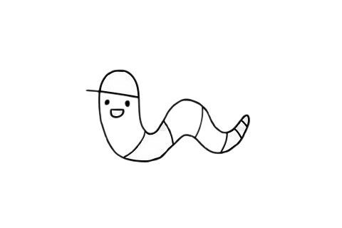 蚯蚓簡(jiǎn)筆畫(huà)簡(jiǎn)單畫(huà)法