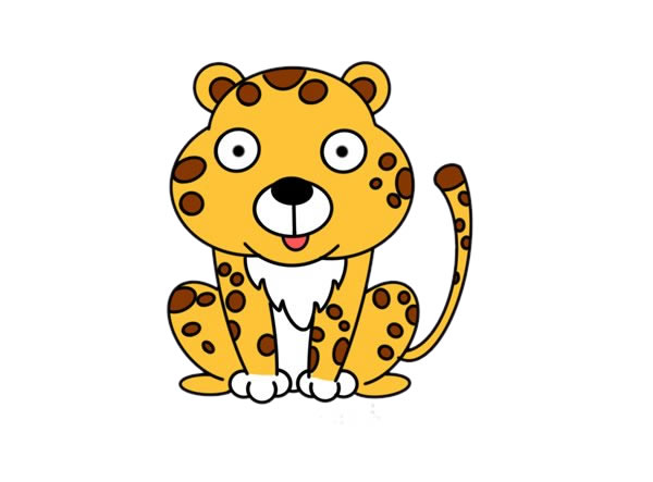 獵豹怎么畫簡單又可愛 獵豹怎么畫簡單又可愛