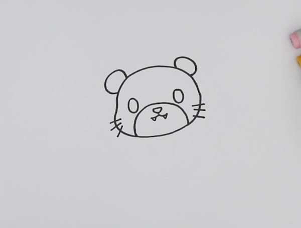 老虎怎么畫(huà)簡(jiǎn)單又可愛(ài)