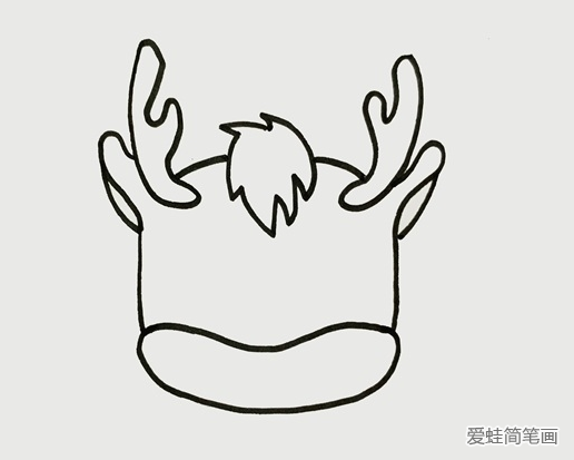 神獸麒麟卡通簡筆畫
