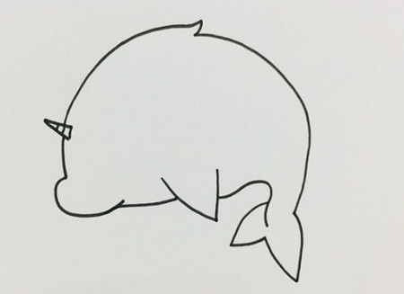 大魚海棠鯤簡筆畫教程