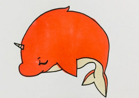 大魚海棠鯤簡筆畫教程