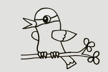 黃鸝鳥簡筆畫怎么畫簡單又漂亮