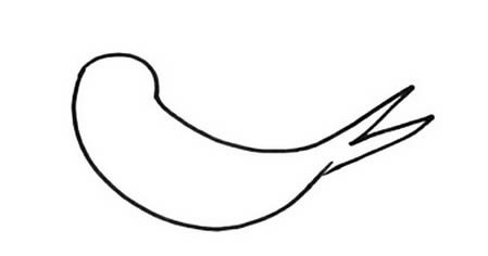 簡(jiǎn)單的小燕子簡(jiǎn)筆畫(huà)步驟