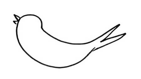 簡(jiǎn)單的小燕子簡(jiǎn)筆畫(huà)步驟