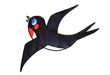 簡(jiǎn)單的小燕子簡(jiǎn)筆畫(huà)步驟