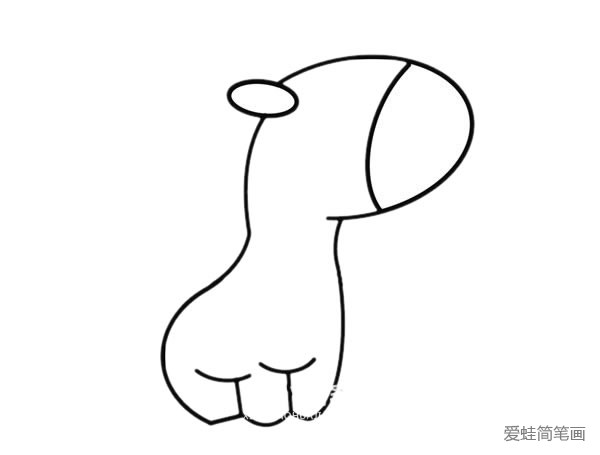 長頸鹿簡筆畫