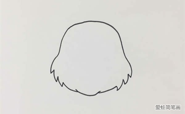 東北虎簡筆畫