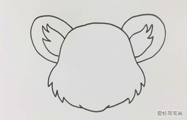 東北虎簡筆畫