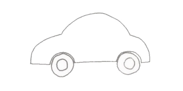 轎車(chē)怎么畫(huà) 轎車(chē)簡(jiǎn)筆畫(huà)