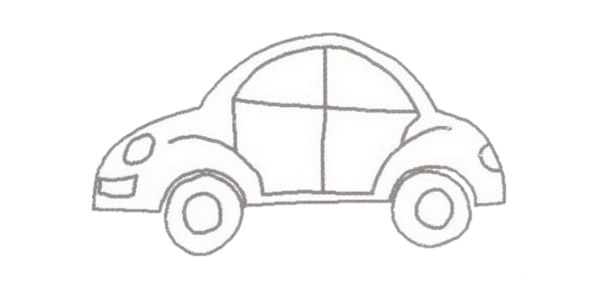轎車(chē)怎么畫(huà) 轎車(chē)簡(jiǎn)筆畫(huà)